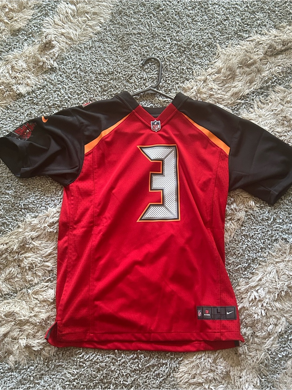 Like New - Nike NFL Tampa Bay Buccaneers Jameis Winston Jersey - Size Youth L